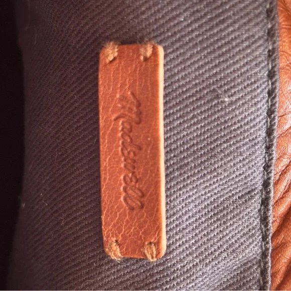 Madewell Small Tan Leather Tote - Picture 9 of 11